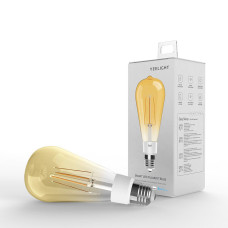 Лампочка, Yeelight, Smart LED Filament Bulb ST64, YLDP23YL, 500lm, Беспроводное соединение:Wi-Fi,6 Вт