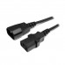Кабель питания, Cablexpert PC-189-1-3M, 3м Cable power, C13 - C14, системный блок/монитор - ИБП, black