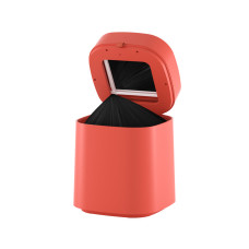 Умное мусорное ведро, Townew, T Air X, Smart Trash Can, Объем 13.5 л, Технология запечатывания пакета, Автоматическая крышка и замена мешка, Оранжевый