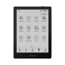 Электроная книга, Boox, GO 6, оперативная память 2гб,память 32гб, дисплей 6 дюймов, аккамулятор 1500 мАч, операционая система Android,Черный