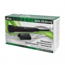 Микрофон Ritmix RWM-100, Чёрный 