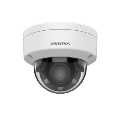 IP видеокамера, Hikvision, DS-2CD1743G2-LIZU, Купольная, CMOS- матрица 1/3" progressive, Smart ИК/Белая до 30м, 4 mp 0.005 Lux F1.6 Варифокальный моторизованный объектив f28-12 мм, Аудио 1Микрофон 1MicroSD до 512Gb, WDR IP67 PoE 12VDC