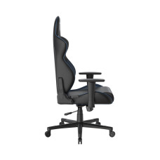 Игровое компьютерное кресло, DX Racer, GC/LGN23LTC/NI, Gladiator series, Рекомендуемый рост: до 190 см, Рекомендуемый вес: до 115 кг, Эко-кожа, Угол наклона до 135°, 3D подлокотники, Нейлоновая основа кресла, Механизм качания: топ-ган, Черно-синий
