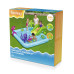 Детский надувной игровой бассейн Fantastic Aquarium 239 х 206, BESTWAY, 53052, Винил, 308 л., 2+, Съемная горка, Разбрызгиватель, Множество надувных игрушек, Голубой, Цветная коробка