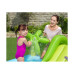 Детский надувной игровой бассейн Fantastic Aquarium 239 х 206, BESTWAY, 53052, Винил, 308 л., 2+, Съемная горка, Разбрызгиватель, Множество надувных игрушек, Голубой, Цветная коробка
