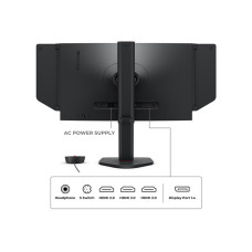 Монитор, ZOWIE, XL2566X+, 9H.LMRLB.QB, 24.1", 1920*1080, TN, 400 Гц, 16:9, 320 кд/м2, 1000:1, 1 мс, 16.7 млн., 178/178, HDMI*3, DP*1, Аудиопорт*1, встроенный БП, VESA 100*100 мм, Регулировка высоты/наклона/вращения, S Switch (5-way), кабели HDMI/DP в