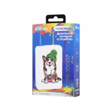 Аккумуляторная USB зарядка Ritmix RPB-10007 Corgi, 10000 mAh 