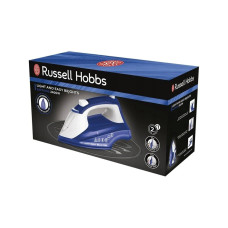 Утюг, Russell Hobbs, 26483-56, Мощность 2600W, Паровой удар 115 г/мин, Постоянная подача пара 35 г/мин, Керамическая подошва, Функция защиты от накипи, Система "Капля-Стоп", Синий