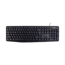 Клавиатура, Genius, Smart KB-117, USB, Длина кабеля 1.4 метра, Англ/ Рус, 44.3 х 3.3 х 13.7 см , Влагозащита, Пластик, Черный