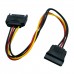 Конвертер Sata-Sata power, Cablexpert CC-SATAMF-01 Cable internal SATA, for 1 HDD SATA