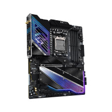 Материнская плата, ASRock, X870E NOVA WIFI (4710483949654), AM5, X870, 4xDDR5 7800+(OC), 4xSATA3, 4xM.2 (3*PCIe Gen4x4, 1*PCIe Gen4x4 & SATA3), 1xHDMI, 2xPCI-Ex16, WiFi, ATX