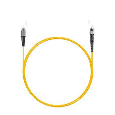 Патч корд оптоволоконный,, FC/UPC-ST/UPC SM 9/125 Simplex 2.0мм 1 м, LSZH