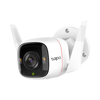IP-камера, TP-Link, C320WS, Уличная, WI-FI 802.11b/g/n, 4 Мп (2560 1440), f/1,61. объетив 3,18 мм, ИК-подсветка 850 нм до 30 м