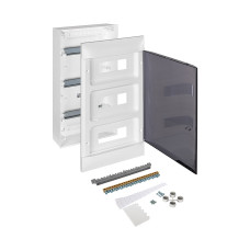 Щит навесной, Legrand, 135613 Practibox S, 3х12 IP40 Дымчатая дверь