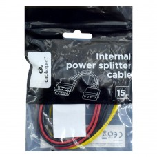 Разветвитель питания Cablexpert CC-PSU-1, Molex 4m -> Molex 2 x 4f 