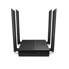 Маршрутизатор, TP-Link, Archer C64, 802.11a/b/g/n/ac, AC1300, 22 MU-MIMO, 1 WAN порт 10/100/1000М + 4 LAN порта 10/100/1000М, 4 фиксированные антенны