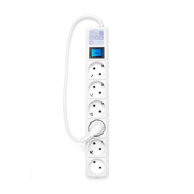Сетевой фильтр Power Cube Куб SPG(5+1)-16B-0.5M, 0.5м, Белый