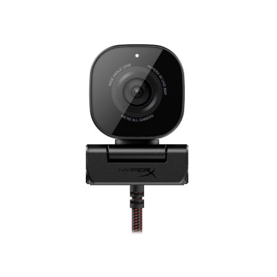 Веб-Камера, HyperX, Vision S, 75X30AA, USB 3.0, 4K UHD, Авто-Фокус, 38402160, 8 MP Sony Starvis(TM) IMX415 sensor, Крепление: L-образное, Угол обзора 90°, Чёрный