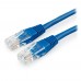 Патч-корд Cablexpert PP10-3M/B, синий Cable Patch cord UTP 5e-Cat 3 m