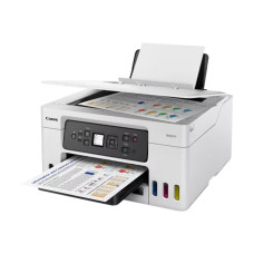 Цветное МФУ, Canon, MAXIFY GX3040, 5777C009AA, Струйное, A4, 18 стр./мин., Подача 351 лист, Планшетный сканер, ЖК дисплей 1.35", 360 МГц CPU, USB 2.0, Wi-Fi