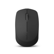 Компьютерная мышь, Rapoo, M100 Silent, Оптическая, 1300dpi, Беспроводной, 2.4 Ггц., Bluetooth 3.0/4.0, Эффективная дистанция 10 м., Батарейки в комплекте, Тёмно-серый