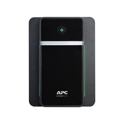 Источник бесперебойного питания, APC, Back-UPS BX1200MI-GR, Линейно-интерактивный, Мощность 1200ВА/650Вт, Напольный, 230В, APCRBC175, Вых: 4x Schuko, Чёрный