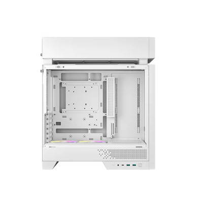 Компьютерный корпус, Deepcool, CL660, R-CL660-WHNNA0-G-1, ATX/Micro ATX, USB Type-C/ 3.0*2, HD-Audio+Mic, Кулер 2*120мм ARGB, Высота процессорного кулера до 175мм, Длина VGA до 413/388мм, 2+1*3.5"/1+1*2.5", Толщина 0,8мм, 457.5x235x533.5мм, Без 