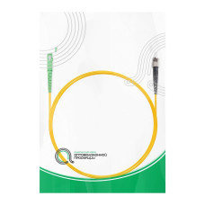 Патч корд оптоволоконный,, SC/APC-ST/UPC SM 9/125 Simplex 2.0мм 1 м,LSZH