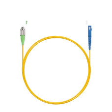 Патч корд оптоволоконный,, FC/APC-SC/UPC SM 9/125 Simplex 3.0мм 1 м, LSZH