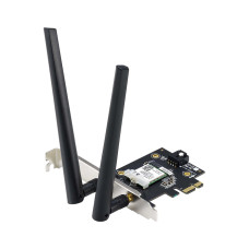 Беспроводной сетевой адаптер, ASUS, PCE-AXE5400, 802.11/n/ac/ax, AX5400, Bluetooth(R) 5.2, 24 ГГц / 5 ГГц / 6 ГГц