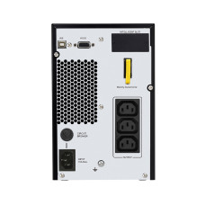 Источник бесперебойного питания, APC, Easy UPS SRV1KI, Онлайн, Мощность 1000ВА/800Вт, Напольный, 230В, Вых: 3x IEC C13, Intelligent Card Slot, LCD, APCRBCV203, Чёрный