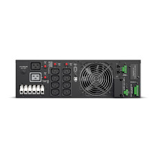 Источник бесперебойного питания, CyberPower, OL6KERT3UPM, Мощность 6000ВА/6000Вт, OL-серия, On-Line, Стоечный 3U, LCD/Smart/USB/RJ11/RJ45/EPO/2*Relay/RS232/Сухие контакты, AVR: 200-240В, Без АКБ, Вых: 4xIEC C13/2хIEC C19/Клеммная колодка, Чёрный