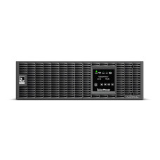 Источник бесперебойного питания, CyberPower, OL6KERT3UPM, Мощность 6000ВА/6000Вт, OL-серия, On-Line, Стоечный 3U, LCD/Smart/USB/RJ11/RJ45/EPO/2*Relay/RS232/Сухие контакты, AVR: 200-240В, Без АКБ, Вых: 4xIEC C13/2хIEC C19/Клеммная колодка, Чёрный
