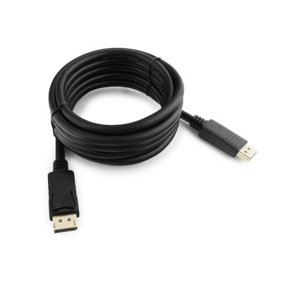 Кабель SVGA, Cablexpert CC-D2P-10, 3м, черный Cable DisplayPort to DisplayPort, CC-DP2-10, DP v1.2, black