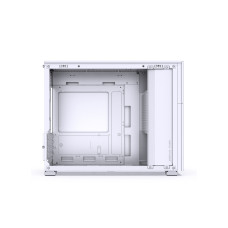 Компьютерный корпус, Jonsbo, D31 STD White, Mini-Tower, ITX/DTX/M-ATX, Type-C*1/USB3.0*1, Audio+Mic, Высота процессорного кулера до 168 мм, Длина VGA до 400 мм, 1*3.5"/2*2.5", Сталь, Пластик, Закаленное стекло, 205*363*452 мм, Без Б/П, Белый