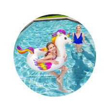 Круг для плавания Fantasy Unicorn 91 см, BESTWAY, 36159, Винил, 10+, Белый, Цветная коробка