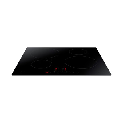 Варочная панель, Samsung, NZ64H37070K/WT, Индукционная, Sliding Control, Керамическое стекло, Мощность 7.2кВт, Черный