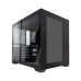 Компьютерный корпус, 1STPLAYER, SP7-EV-BK, STEAMPUNK SP7 EMOTION VIEW, Mid-Tower, ATX/M-ATX, USB3.0*2, Type C*1, HD AUDIO/Mic, Высота процессорного кулера до 185мм, Длина VGA до 400мм, 2*3,5/2*2,5, Сталь/Закаленное стекло, 380x190x435мм, Без Б/П, Черный