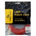 Патч-корд Cablexpert PP12-5M/R, красный Cable Patch cord UTP 5e-Cat 5 m
