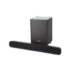 Колонки, Microlab, Rockbar 500, Bluetooth 5.3, 60Вт, Пульт ДУ, LED подсветка, 55 Гц - 20 кГц, Черный
