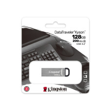 USB-накопитель, Kingston, DTKN/128GB, 128GB, USB 3.2, Серебристый USB-накопитель, Kingston, DTKN/128GB, 128GB, USB 3.2, Серебристый