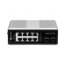 Коммутатор, BDCOM, IES200-L25-8P2S, Управляемый L3-lite, 8 портов 10/100/1000 RJ45, PoE 802.3af/at, бюджет POE 240В (зависит от БП), 2 порта SFP, DC 48-55В Dual RPS, вход DC12V (Jack) non-PoE power input, -40+75°C, DIN-rail, без блока питания Коммутатор, BDCOM, IES200-L25-8P2S, Управляемый L3-lite, 8 портов 10/100/1000 RJ45, PoE 802.3af/at, бюджет POE 240В (зависит от БП), 2 порта SFP, DC 48-55В Dual RPS, вход DC12V (Jack) non-PoE power input, -40+75°C, DIN-rail, без блока питания