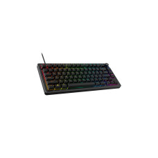 Клавиатура, HyperX, 7G7A4AA#ACB, Alloy Rise 75, Игровая, Механическая, HyperX Red switch, USB, Подсветка RGB, Размер: 311*142*49 мм., Анг/Рус, Черный