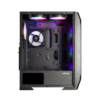 Компьютерный корпус, Zalman, N7 PLUS V2, N7 PLUS V2, ATX, 1*3.5"/3*2.5", Высота кулера до 160 мм, Длина VGA до 340 мм, 402х210х490 мм, Без Б/П, Черный