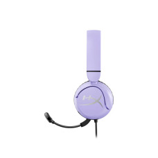 Гарнитура, HyperX, 7G8F5AA, Cloud Mini (Lavender), Микрофон съёмный гибкий, Динамики 30 мм, 114 Ом, 20-20000 гц, Блок управления звуком USB удлинитель, Сиреневый Гарнитура, HyperX, 7G8F5AA, Cloud Mini (Lavender), Микрофон съёмный гибкий, Динамики 30 мм, 114 Ом, 20-20000 гц, Блок управления звуком USB удлинитель, Сиреневый