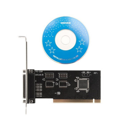 Контроллер, Deluxe, DLC-LP, PCI на LPT Порт, Support Standard Parallel Port (SPP), Enhanced Parallel Port (EPP) & Enhanced CapabilityPort (ECP)