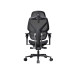 Игровое компьютерное кресло, ThunderX3, FLEX Pro-Mesh Black, Воздухопроницаемое сетчатое покрытие, (Ш)85*(Г)50*(В)120 (140) см,Чёрный