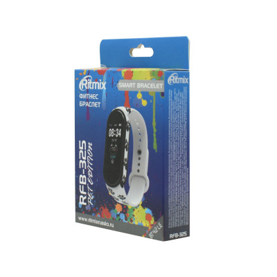 РАСПРОДАЖА! Фитнес браслет, Ritmix RFB-325 Pet Edition, Белый