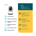 IP камера, TP-LINK, Tapo TC72, Поворотная 360, 2K QHD 4MP 2560 x 1440, Фокусное расстояние: 4 мм, F2.0, ИК 9 метров, Встроенный микрофон и динамик, Wi-Fi 2,4 ГГц, внутренняя IP камера, TP-LINK, Tapo TC72, Поворотная 360, 2K QHD 4MP 2560 x 1440, Фокусное расстояние: 4 мм, F2.0, ИК 9 метров, Встроенный микрофон и динамик, Wi-Fi 2,4 ГГц, внутренняя