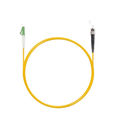 Патч корд оптоволоконный,, LC/APC-ST/UPC SM 9/125 Simplex 3.0мм 1 м, LSZH